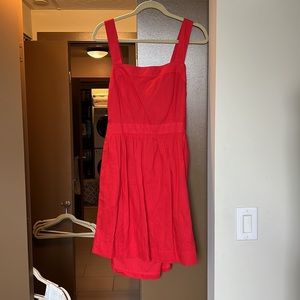 J. Crew Red Dress